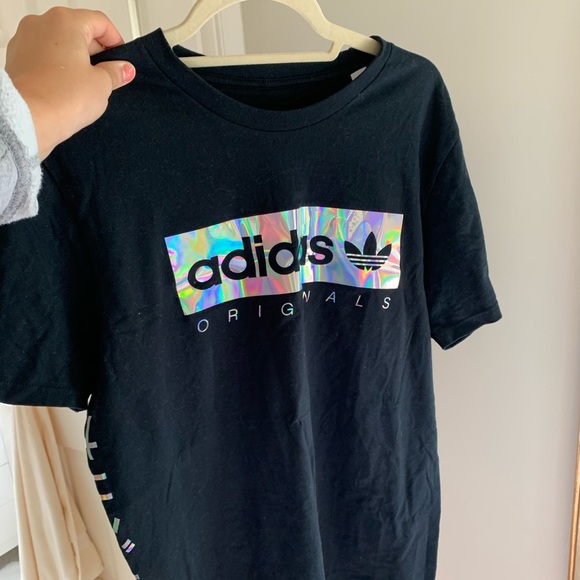 adidas Tops - RARE Addis’s originals reflective tee adidas Tops - RARE Addis’s originals reflective tee